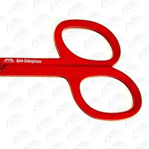 Tijeras Multiusos de Acero Inoxidable para Manicura y Cuidado de Uñas, Tijeras Rojas para Cutículas con Punta de Flecha Superafilada - Product Image 3