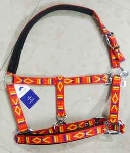 อุปกรณ์ขี่ม้าแบบปรับได้ ผลิตจากไนลอนคุณภาพเยี่ยม ยี่ห้อ Jackyard สายรัดคอแบบนุ่ม ทำจากไนลอน และสามารถปรับแต่งได้ - Product Image 6