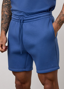Shorts de jogging surdimensionnés en molleton bouclette avec broderie personnalisée, en coton épais, pour hommes, vente en gros - Product Image 2
