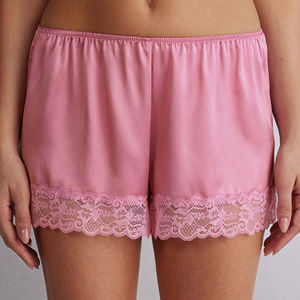 Shorts Deportivos de Verano 2025 para Mujer, Blancos, de Algodón, Cintura Alta Elástica, Transpirables, para Playa, Running, Yoga, Alta Calidad - Product Image 3