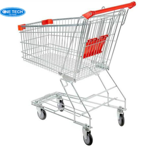 Shopping <b>trolleys</b> / Shopping <b>carts</b> 125L Vietnam One Tech Shopping <b>Cart</b> Mesh Eco-Friendly, Anti-Rust Blue, Red - Product Image 6