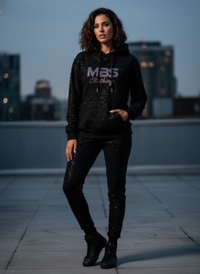 Sweat-shirt personnalisé avec strass, style Y2K, streetwear, pull à paillettes brillantes, sweat-shirt à sequins surdimensionné, sweat-shirt unisexe de haute qualité - Product Image 4