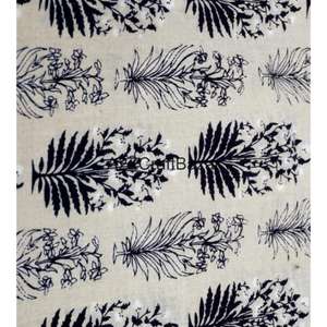 Tela Ecológica, Transpirable, de Secado Rápido, Ligera, 100% Algodón, Tejida con Estampado de Bloques de Rajastán, para Prendas de Mujer y Niña - Product Image 5