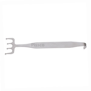 PISSCO Adson Retractor Surgical Retractor Adson Bone Surgery Retractor Adson Surgical <b>Instruments</b> Retractor for Bone 1 PCS - Product Image 2