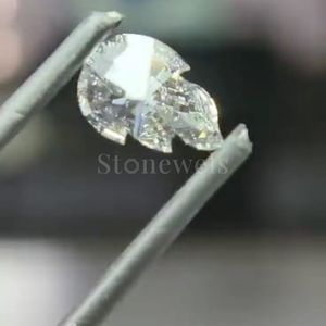 เพชรสังเคราะห์ทรงเปลวไฟระดับพรีเมียม Stonewels เพชรที่ได้รับการรับรองจากห้องปฏิบัติการ - Product Image 6