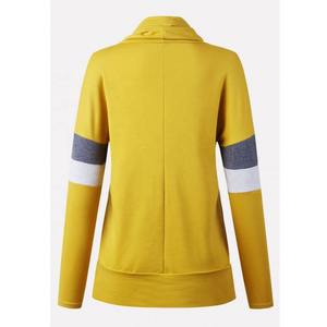 Nuevas Sudaderas con Capucha Extra Grandes Personalizadas para Mujer, Tallas Grandes, con Rayas, Hombros Caídos, Efecto Lavado y Logotipo Bordado - Product Image 2