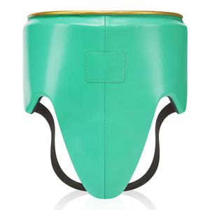 Protège-entrejambe en cuir personnalisé avec logo pour le kick-boxing, nouveau design, pour adultes et enfants, arts martiaux, MMA, Muay Thai - Product Image 1