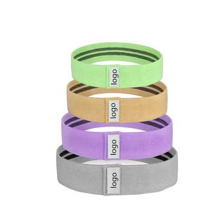 Bandas de Resistencia de Tela Gruesa y Coloridas de Resistencia Media con Logotipo Personalizado, Banda de Resistencia para Cadera - Product Image 3