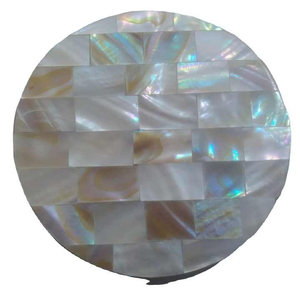 Ensemble de sous-verres élégants en nacre pour table à manger, hôtels et cafés – Sous-verres artisanaux - Product Image 6