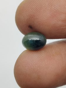 Natural Australian Blue Sapphire Oval Cut Cabochon No Heat Loose Gemstone Premium Jewelry Making Stone Third Party Certified - Product Image 5