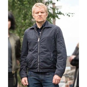 Trex Export Men's Brown Genuine Leather <b>Long</b> <b>Coat</b> Turn-down Collar Single Breasted <b>Waterproof</b> Workwear Style <b>Winter</b> Wear - Product Image 6