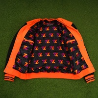 Blousons universitaires personnalisés en polaire à col montant pour hommes et femmes, style baseball, pour lycée, université, décontracté, streetwear, hiver, 360g