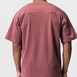 Direct Factory Sale Men's Oversized T-shirt 100% Cotton Knitted Quick Dry Breathable Hot Selling With <b>Low</b> Moq Oversized T-Shirt - Product Image 3