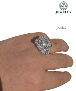 Bague en diamant de haute qualité pour femmes, finition design, pour mariage, fiançailles, soirée, disponible pour l'exportation. - Product Image 4