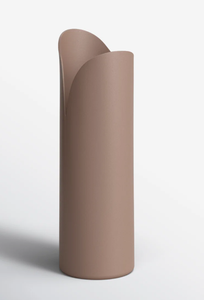 Jarrón de latón con forma de corazón exótico contemporáneo al por mayor – para sala de estar y mesa de comedor, decoración del hogar color burdeos - Product Image 5