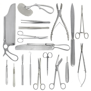 Altomme Instruments Stainless Steel Orthopaedic <b>Post</b> Mortem Instrument Kit Complete 25-Piece Set for <b>Post</b> Mortem Examination - Product Image 2