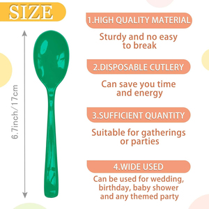 ช้อนพลาสติกแบบใช้แล้วทิ้งจากปากีสถาน ช้อนแบบใช้แล้วทิ้งปี 2026 ช้อนแบบใช้แล้วทิ้งที่เป็นมิตรกับสิ่งแวดล้อม - Product Image 4