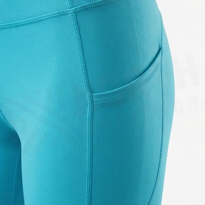 High Waist Womens Sports <b>Leggings</b> For Gym Running Yoga Pants <b>With</b> <b>Pockets</b> Seamless Fitness Workout Activewear Tights - Product Image 5