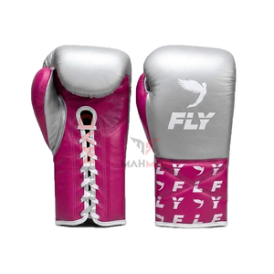 Nouveaux gants de combat MMA pour entraînement et sparring, design compétitif, qualité supérieure, cuir véritable, super confortables, à lacets. - Product Image 5