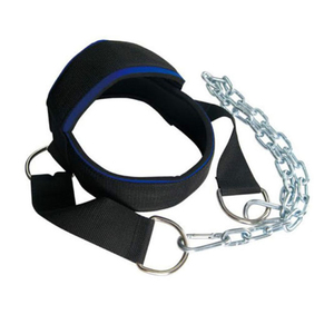 Harnais de musculation robuste sur mesure, en nylon renforcé d'acier, avec chaîne en acier, réglable - Product Image 3