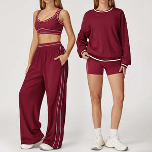 Survêtement d'extérieur unisexe coupe ajustée en molleton 80 % coton/20 % polyester, coupe-vent et antibactérien, idéal pour l'hiver – Vente en gros - Product Image 5