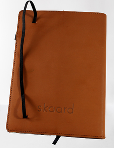 Carnets de notes en cuir de buffle marron de haute qualité, personnalisables, pour fournitures scolaires, vente en gros - Product Image 4