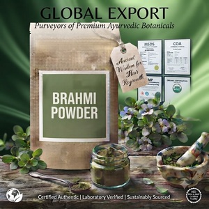 Aceite de Tratamiento Capilar Herbal con Polvo de Brahmi para la Caída del Cabello, Crecimiento del Cabello y Cuidado del Cuero Cabelludo - Fórmula Profesional 2 en 1 para el Cuidado del Cabello, India - Product Image 2