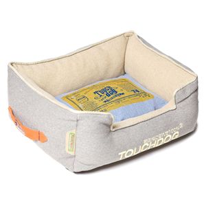 Cuccia per Cani Rettangolare Reversibile in Denim Originale, Design Classico - Product Image 1