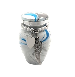 Royal Cremation Urn <b>for</b> Human <b>Ashes</b> Adult Funeral Affordable Urn <b>for</b> <b>Ashes</b> Diamond Cut Metal Urns Handmade - Product Image 1