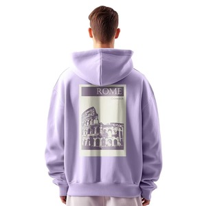 Sudaderas con capucha de lana a la moda, extragrandes, con interior acogedor y holgadas para un estilo urbano informal. - Product Image 2