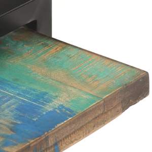 ตู้วางทีวีไม้ผสมไม้เก่าและเหล็กเคลือบสีฝุ่นแบบตั้งพื้นขนาดกลาง - Product Image 4