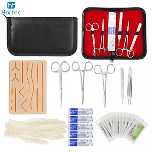 Kit complet d'entraînement à la suture sur mesure 2026 avec coussinet en silicone et instruments – Ensemble de formation médicale à prix de gros - Product Image 3