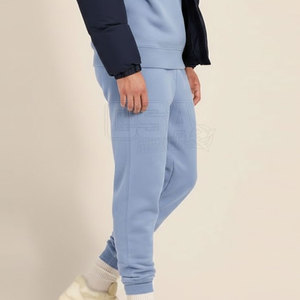 Trendy Streetwear Men <b>Jogger</b> Pants With Ribbed Ankles Flexible Fit For All Day Comfort Men Pants Washed - Product Image 6
