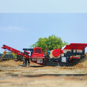 Trituradora de mandíbulas móvil HT130 de alta capacidad para el triturado eficiente de rocas en el sitio, fabricada en India - Product Image 4