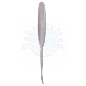 Elevador periostal NABSONS MED Cushing con extremo curvo personalizado, instrumento manual de acero inoxidable para cirugía ósea ortopédica, CE - Product Image 5