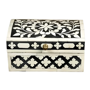 Luxury Handmade Bone Inlay Jewelry Storage <b>Box</b> with Custom Logo Customizable Color Space-Saving Design for Home & <b>Wedding</b> Decor - Product Image 3