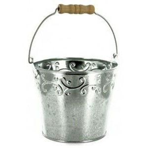 Cubeta para Bebidas Grande de Metal Galvanizado con Forma Ovalada, Cubo de Hielo con Asas, Accesorios de Bar para Vino y Champán en Cobre Antiguo - Product Image 5