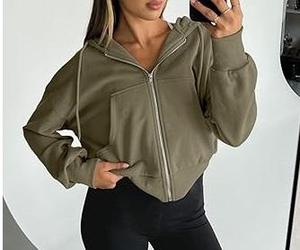 Ventes chaudes - Sweat à capuche blanc surdimensionné 500 GSM pour femme, fermeture éclair, bonne qualité, style unique, respirant, OEM, prix bas - Product Image 6