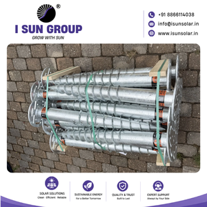 Vis de fixation au sol galvanisées à chaud pour terrasses de jardin, poutres de maison, fondations de construction et montage solaire, emballage sécurisé - Product Image 4