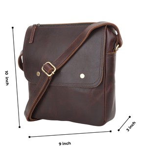 Leather Heritage High Quality Fashion Travel <b>Laptop</b> Sleeve Bag with Adjustable Strap Unisex - Product Image 3