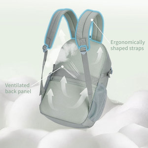 High Quality Design Custom Logo Smooth Zipper Comfortable Multi Pocket <b>Large</b> Capacity Lightweight Top Trendy <b>School</b> Back Pack - Product Image 5