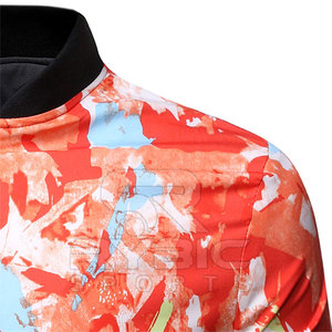 Contemporary Casual Fashion Men Sublimation Varsity <b>Jackets</b> Suitable For Outdoor Adventures And Events Men's <b>Jackets</b> - Product Image 4