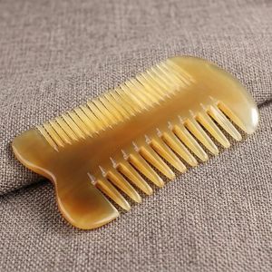 Peine de Cuerno de Búfalo Natural Ecológico, Peine para el Cabello de Uso Doméstico, Peine para Barba de Estilo Clásico con Logotipo Personalizado de Curio Craft - Product Image 1