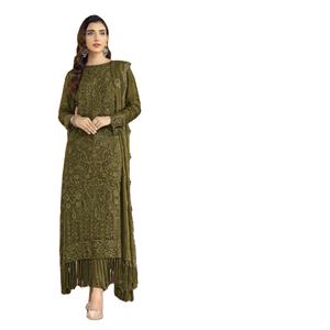 Directement de l'usine, styles traditionnels pakistanais Salwar Kameez avec torsion moderne pour femmes, meilleur prix, vêtements pakistanais indiens - Product Image 1