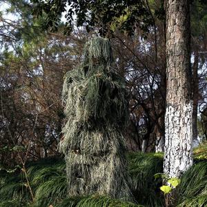 Tenue de camouflage tactique Ghillie pour la chasse, camouflage 3D forêt, désert, jungle, vêtements de sniper, costume d'extérieur, équipement uniforme - Product Image 2