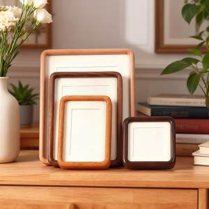 กรอบรูปไม้กระถินสำหรับตกแต่งบ้าน กรอบรูปไม้ตกแต่งโต๊ะ - Product Image 2