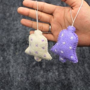 Handmade Felt <b>Bell</b> Ornament - Product Image 2