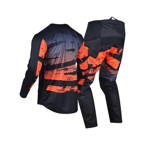 Ensemble de motocross haut de gamme personnalisé avec logo OEM, respirant, séchage rapide, grande taille, maillot et pantalon, tenue de sport sur mesure - Product Image 6