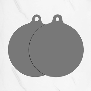Elegant Polished Metal Gift Tag Durable Decorative Tag for <b>Wedding</b> Gifts Holiday Presents and <b>Keepsakes</b> - Product Image 5
