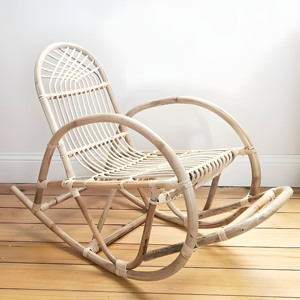 Wide seat rocking <b>chair</b> for toddler top rated child furniture eco friendly rattan rocker <b>chairs</b> - Product Image 1